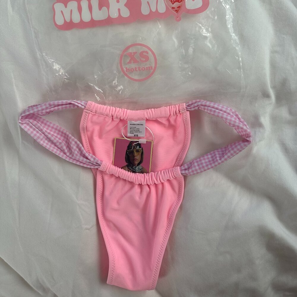 Strawberry Milk Mob Ballerina Bottoms, XS